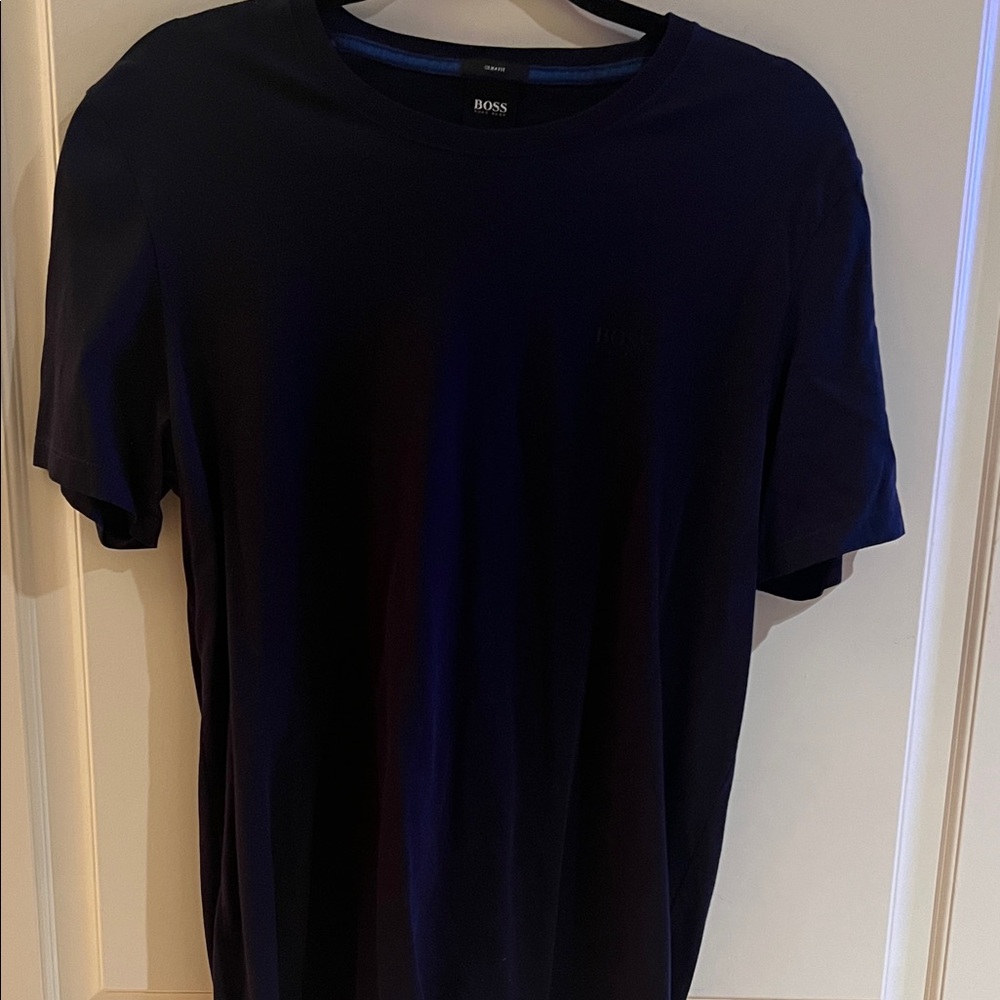 Boss Dark Blue Short Sleeve Tee